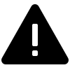 Icon of a warning triangle representing solar systems engineered for smaller commercial rooftops and limited roof space in New Jersey.