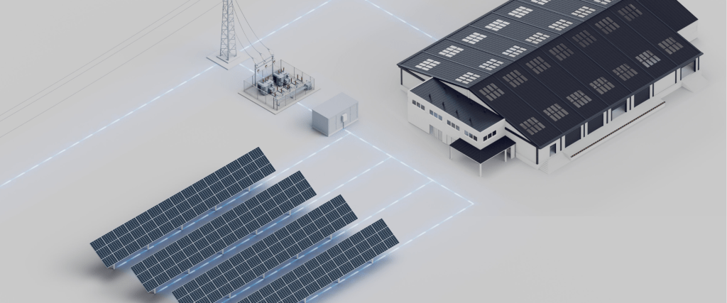 behind-the-meter commercial microgrid solutions powering New Jersey facility. Commercial rooftop solar with battery storage and microgrid for energy cost control