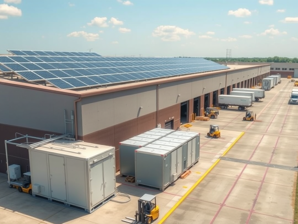 commercial microgrid solutions for New Jersey manufacturing facility