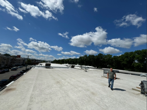 commercial solar partner intake feasibility study and roof evaluation for New Jersey business